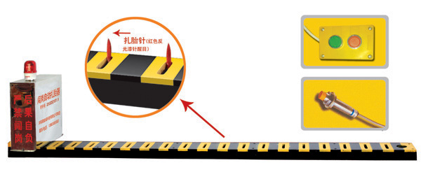 高州市V3嵌入式闯岗自动扎胎器/阻车器